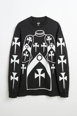 The Trilogy Tapes Tunic Longsleeve T-shirt Black
