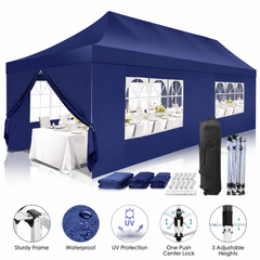 🔥 10x20 FT Premium Pop Up Canopy Tent | Heavy Duty Outdoor Event Shelter
