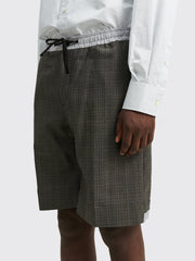 TRÈS BIEN everywear Sport Shorts Viscose Grey Check