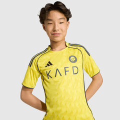 adidas Al Nassr 25/26 Kids Home Shirt With Ronaldo 7