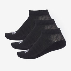 adidas 3 Stripe Performance No Show Socks 3 Pack
