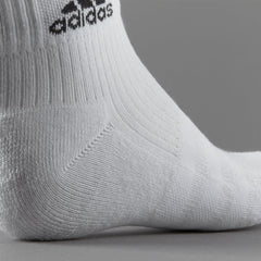adidas 3 Stripe Performance Ankle Socks 3 Pack