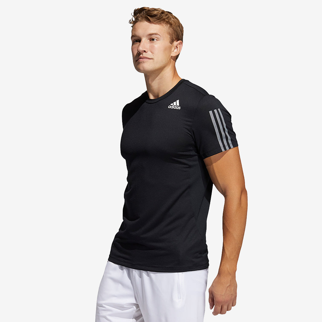 adidas Aero 3 Stripes Tee Primeblue