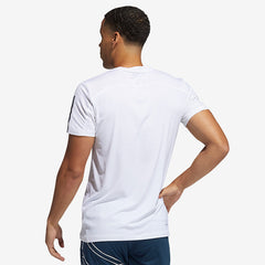 adidas Aero 3 Stripes Tee Primeblue