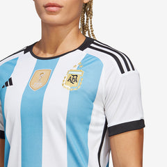 adidas Argentina 2023 Womens 3 Star Home Shirt