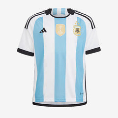 adidas Argentina 2023 Youths 3 Star Home Shirt