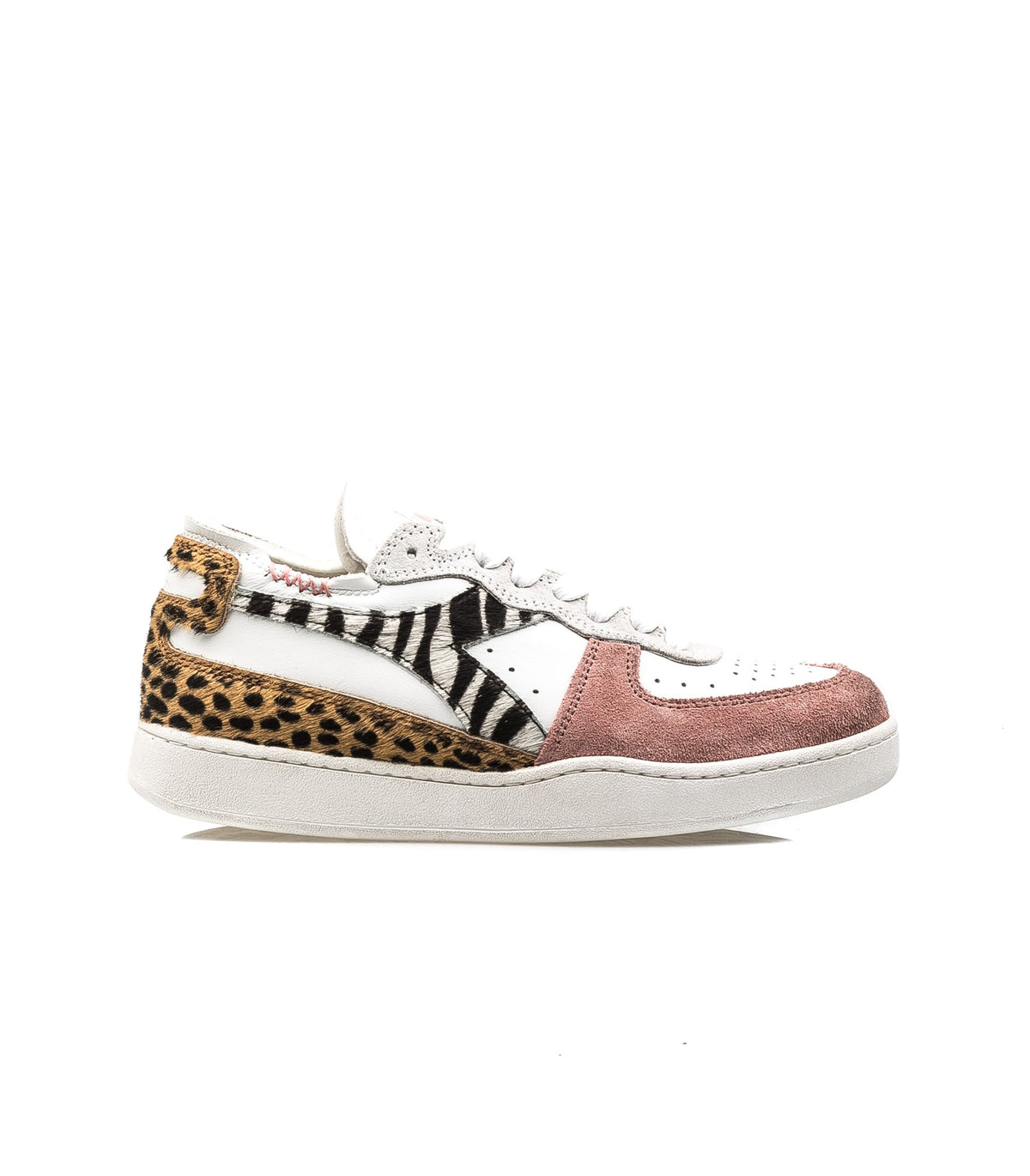 Diadora Milano Basket Row Cut Savannah Wn Multicolr Woman