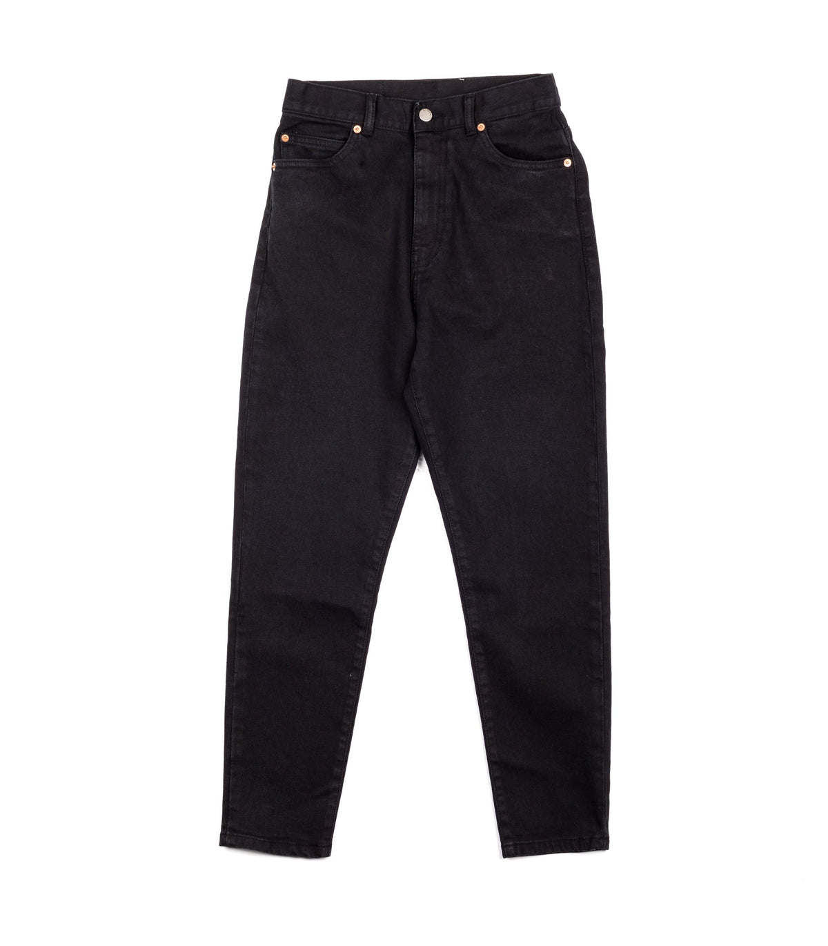 Dr Denim Jeans Nora Dad Fit Retro Black Women