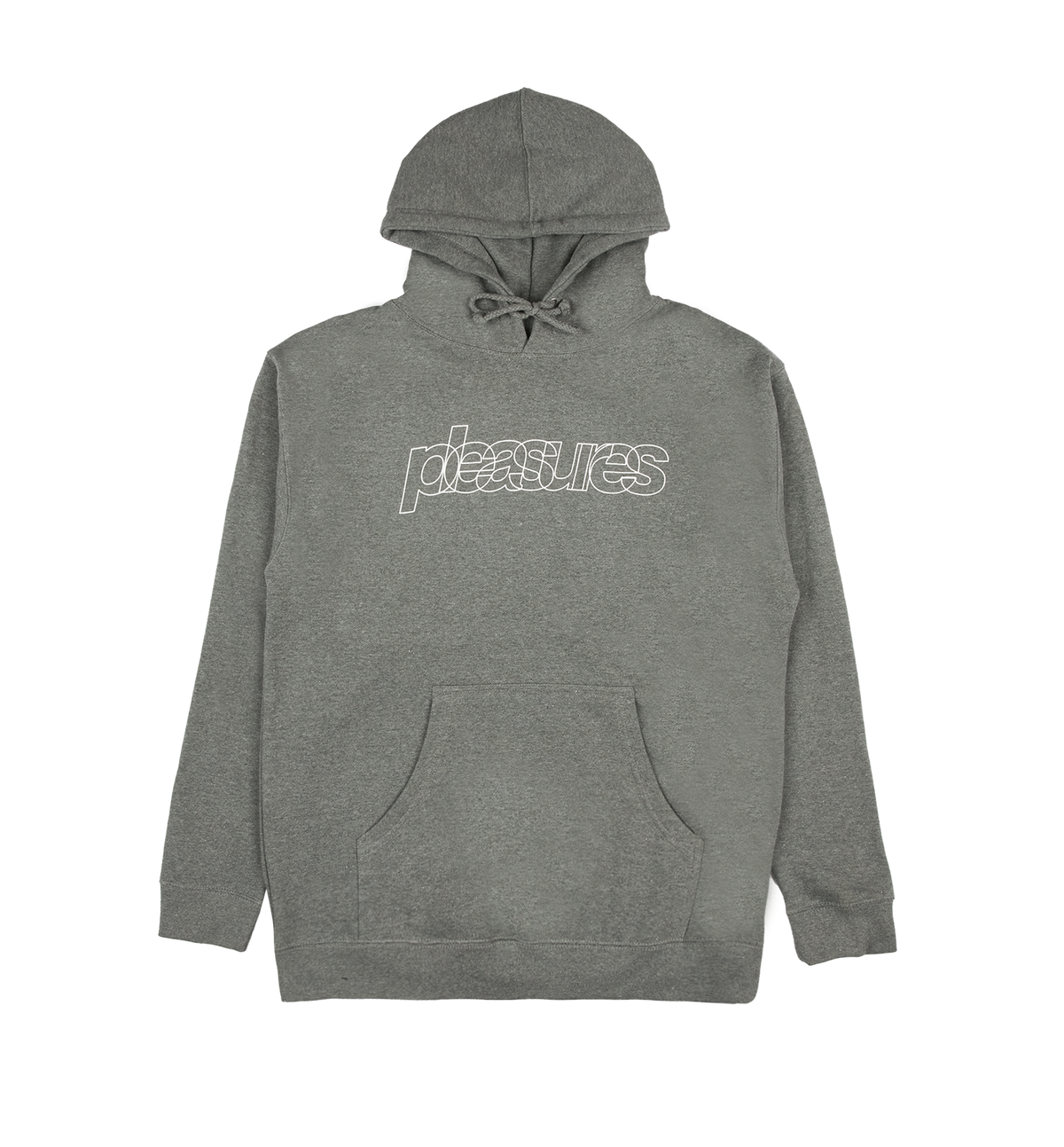 Pleasures Flight Hooded Sweatshirt Anthracite