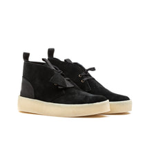 Clarks Desert Cup Black Suede Men