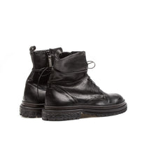 Ernesto Dolani Roccia Zip Leather Black Man