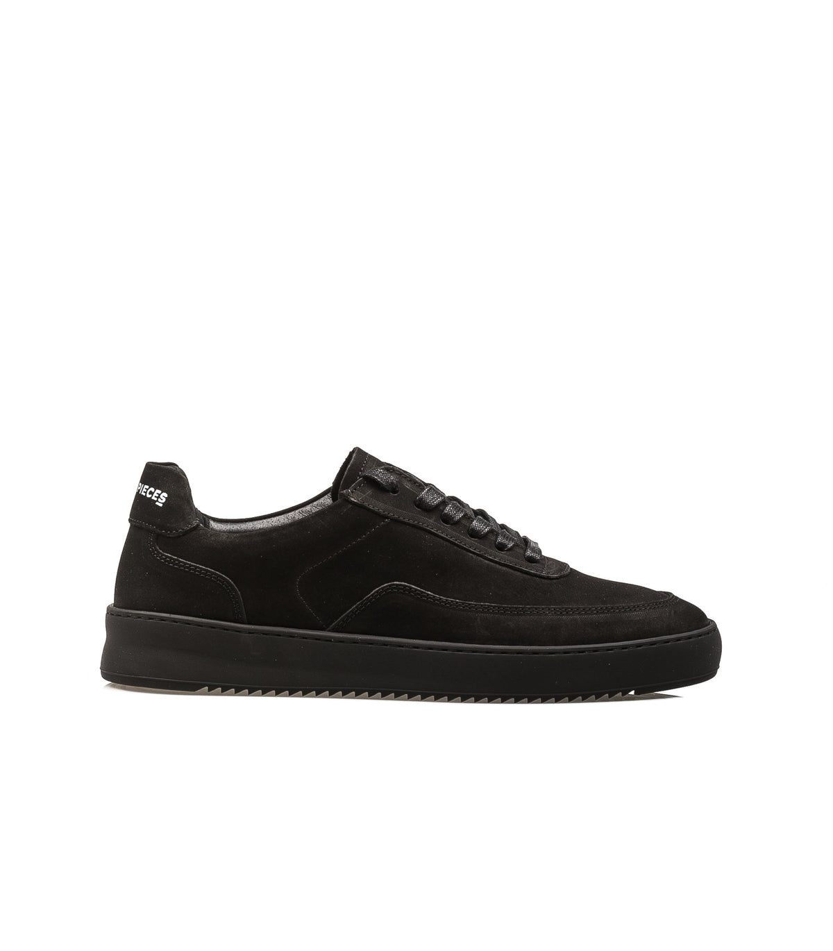 Filling Pieces Mondo 2.0 Ripple Nubuck All Black Black Men's