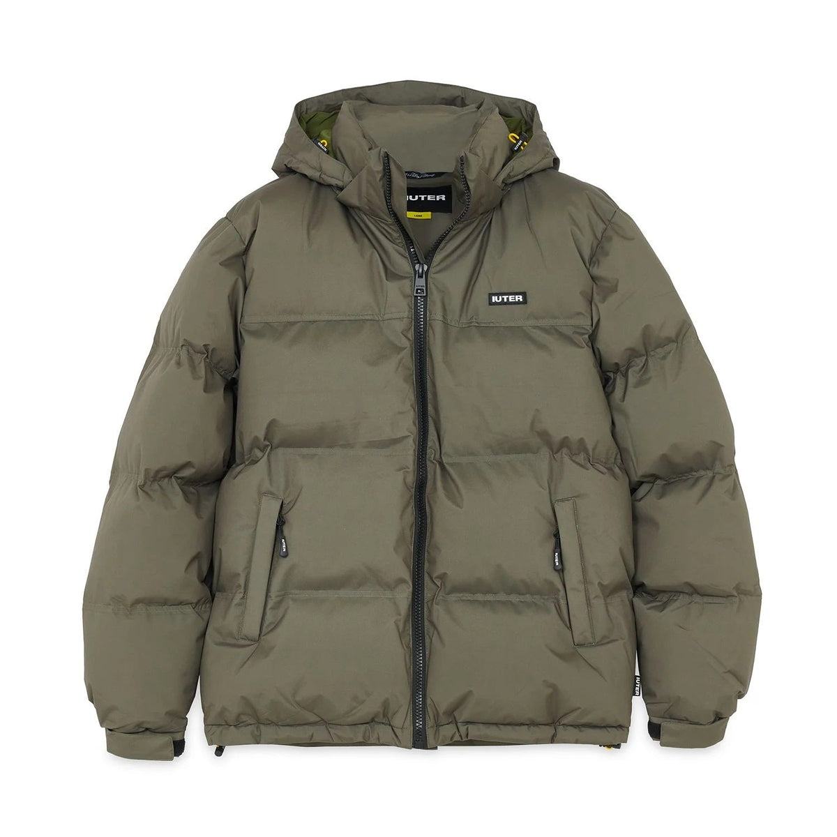 Iuter Puff Jacket Military Green Man