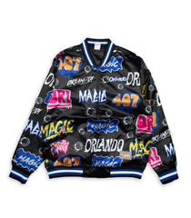 Orlando Black Men's Varsity Jacket