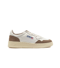 Autry Medalist Low Goat White Brown Men's