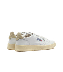 Autry Autry Medalist Low Leat White Beige Women