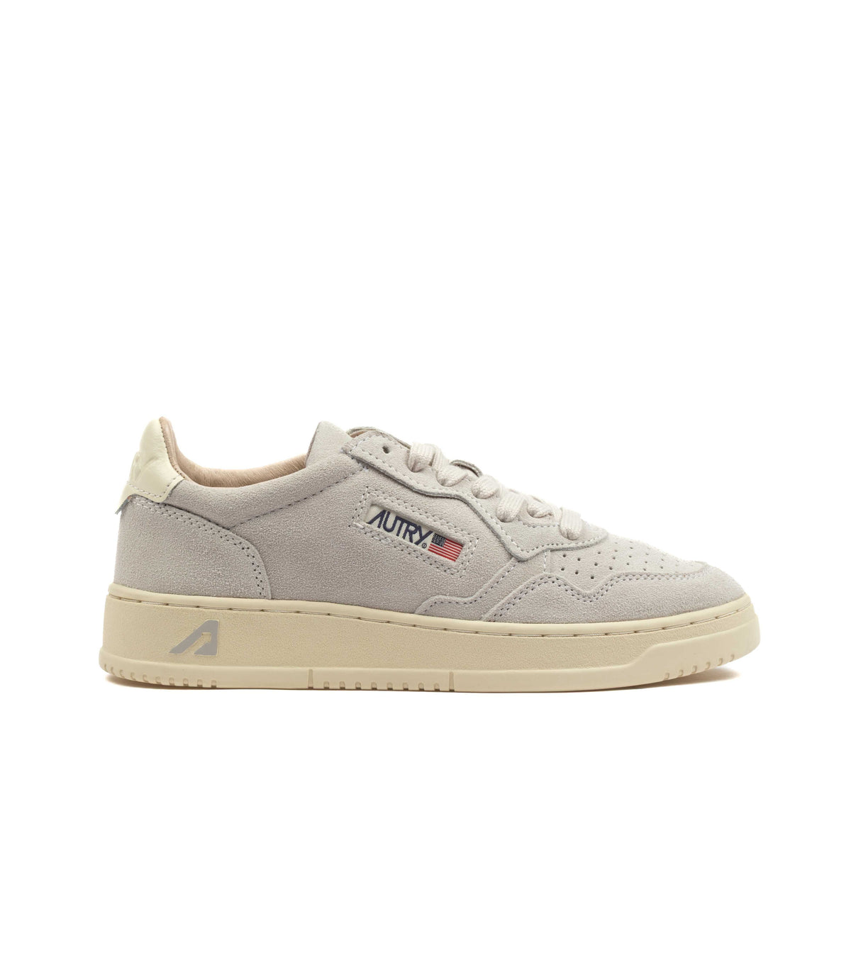 Autry Medalist Low Suede Marble Women