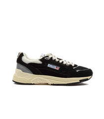 Autry Hyperway Low Man Suede Mesh Black