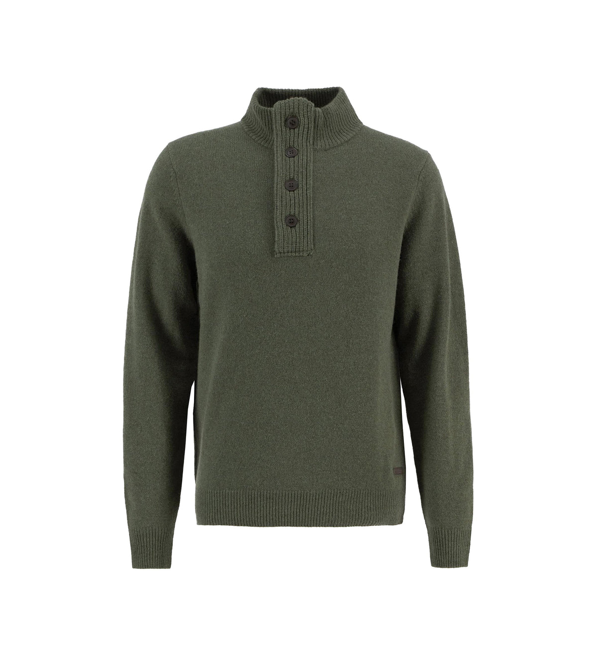 Barbour Maglia Essential Patch Half Zip Uomo