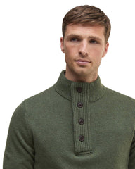 Barbour Maglia Essential Patch Half Zip Uomo