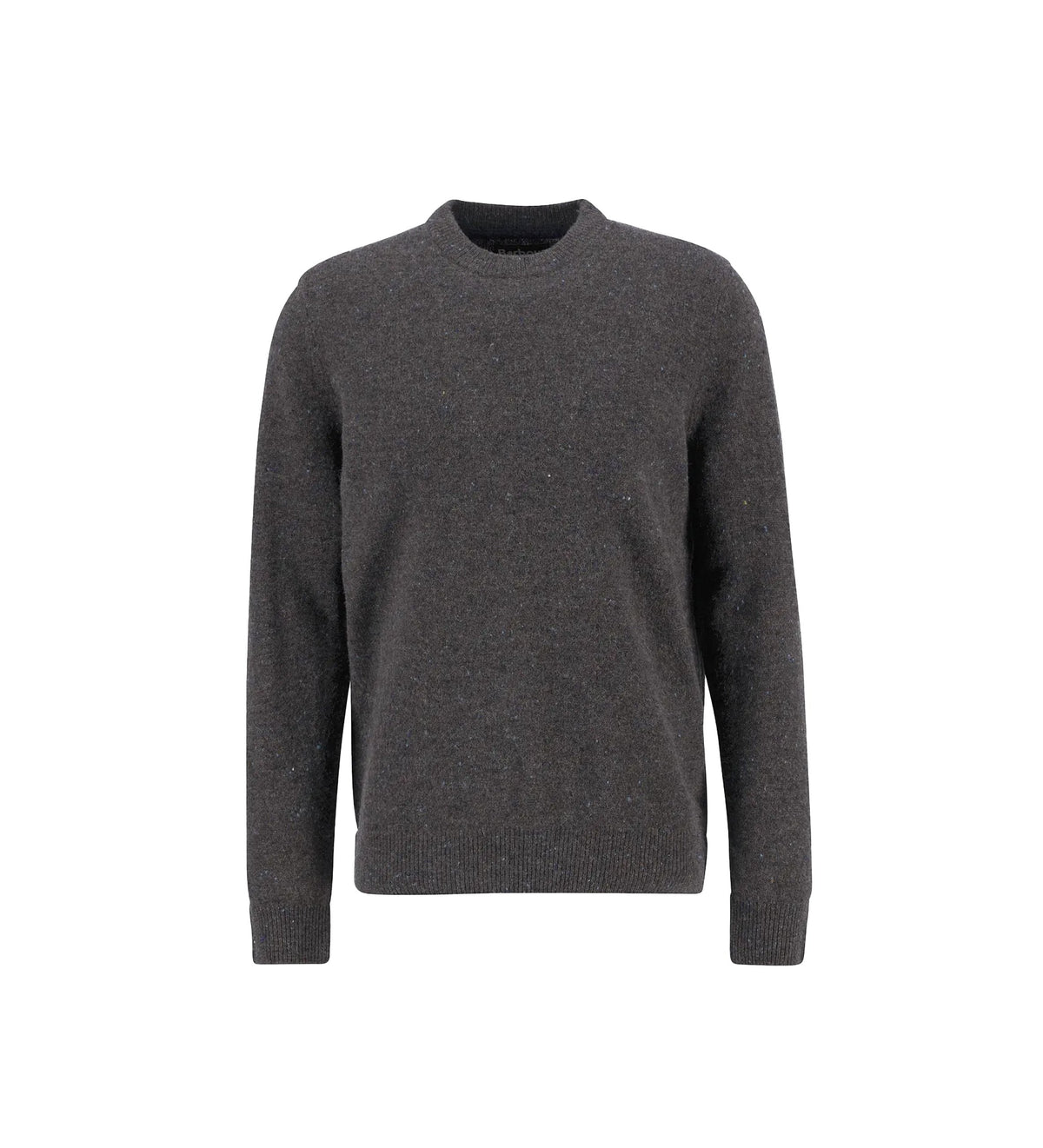 Barbour Men's Tainsbury Mottled Brown Sweater