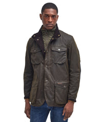 Barbour Ogston Wax Jacket Olive Green