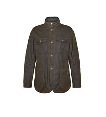 Barbour Ogston Wax Jacket Olive Green