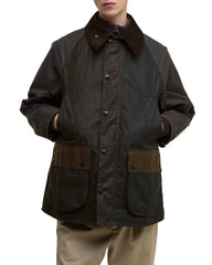 Barbour Patchwork Os Bdl Wax Cot.Outw Sage Multi