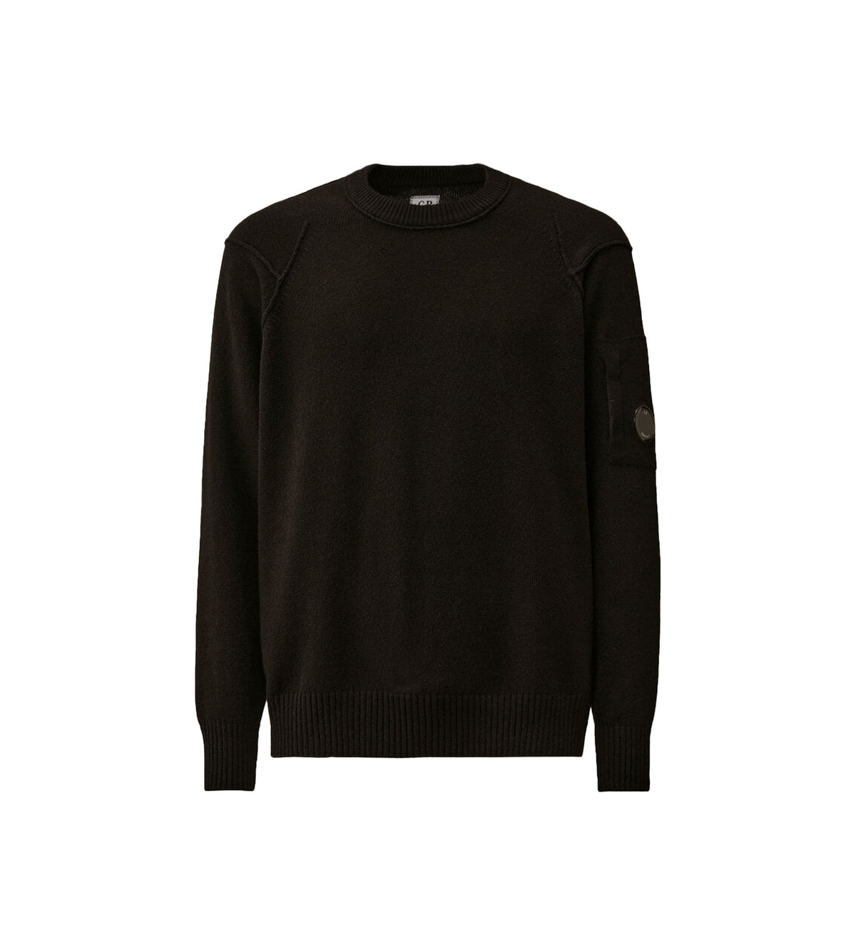 C.P. Company Lambswool Grs Crewneck Lens Sweater