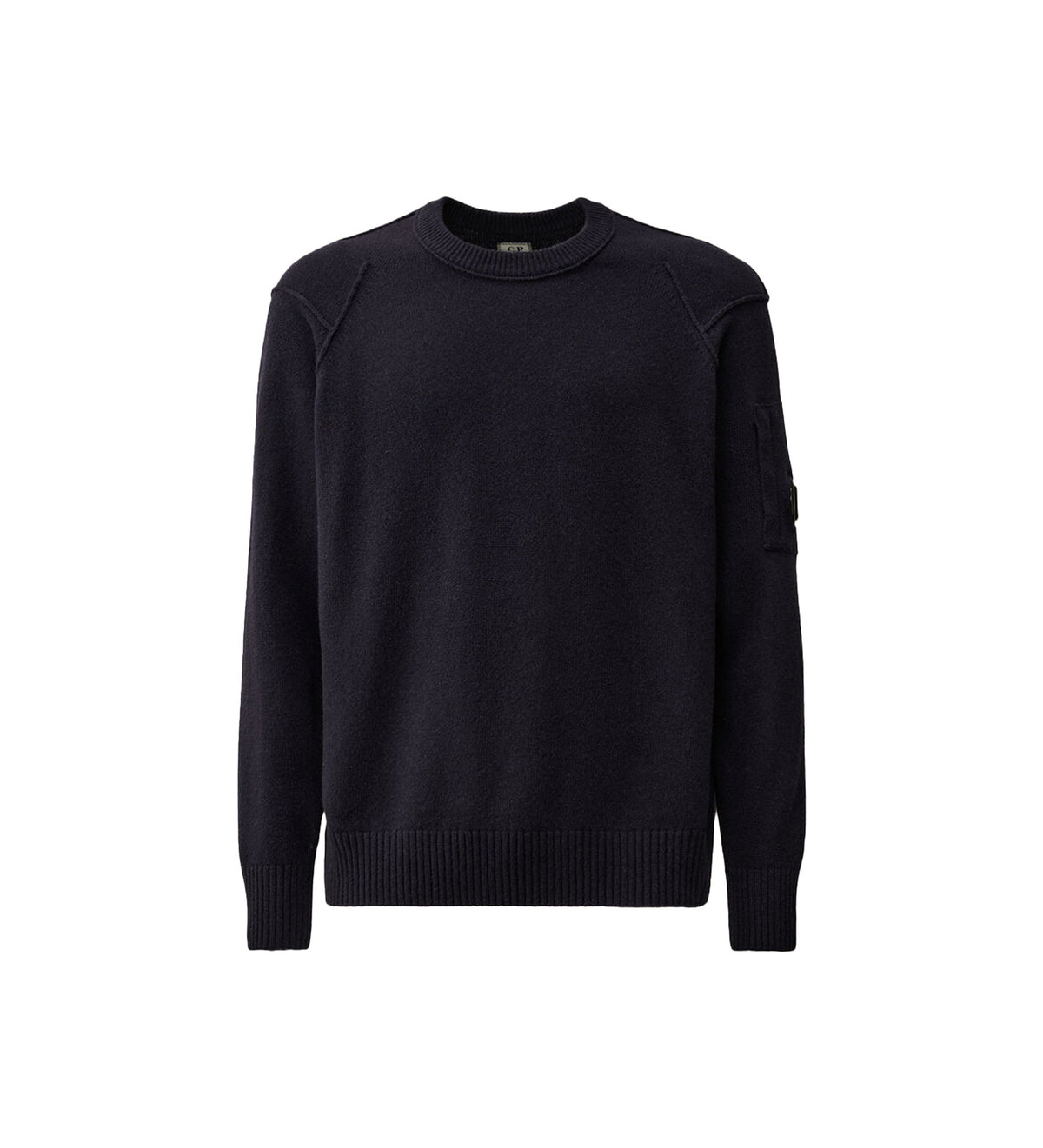 C.P. Company Lambswool Grs Crewneck Lens Sweater