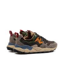 Flower Mountain Yamano 3 Suede Nylon Camo Dark Gray Anthracite Black Men