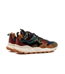 Flower Mountain Yamano 3 Suede Nylon Deep Mud Light Brown Navy Men
