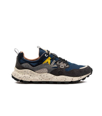 Flower Mountain Yamano 3 Suede Nylon Gray Navy Men