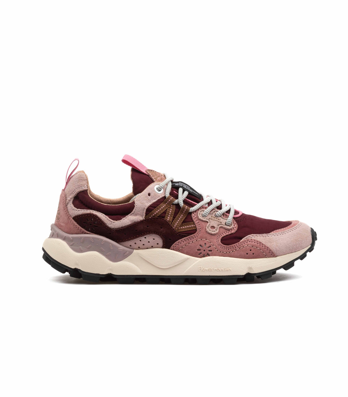 Flower Mountain Yamano 3 Nylon Light Light Rose Pink Brown Women