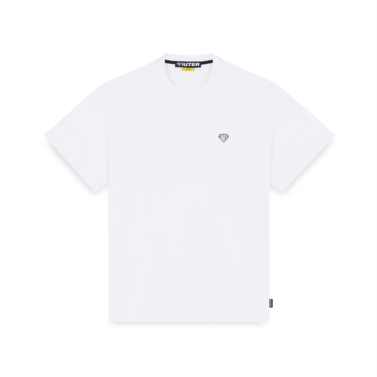 Iuter Heart Logo Tee White