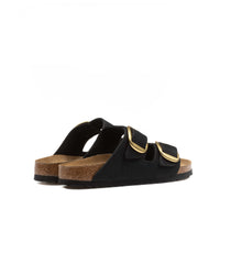 Birkenstock Arizona Big Buckle Nubuck Black Gold