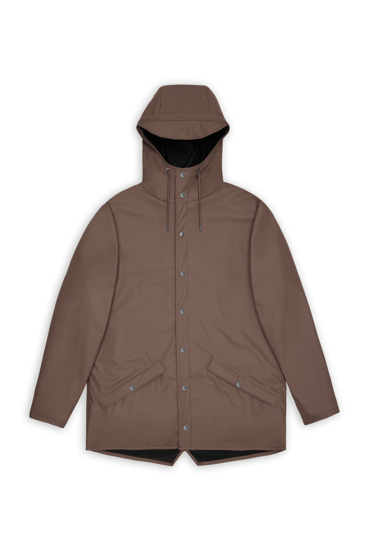 Rains 12010 Buttons Brown Unisex Raincoat