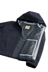 Pacific Waterproof Jacket In Two-Layer Fabric Blue