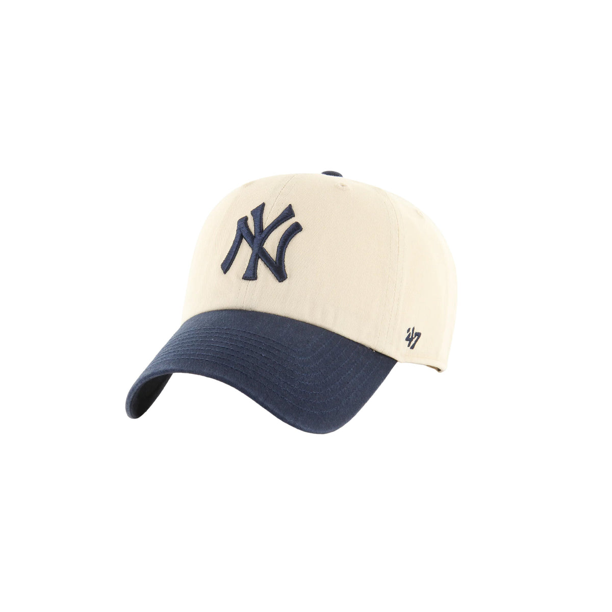 '47 Cappellino Two Tone Clean Up New York Yankees Natural