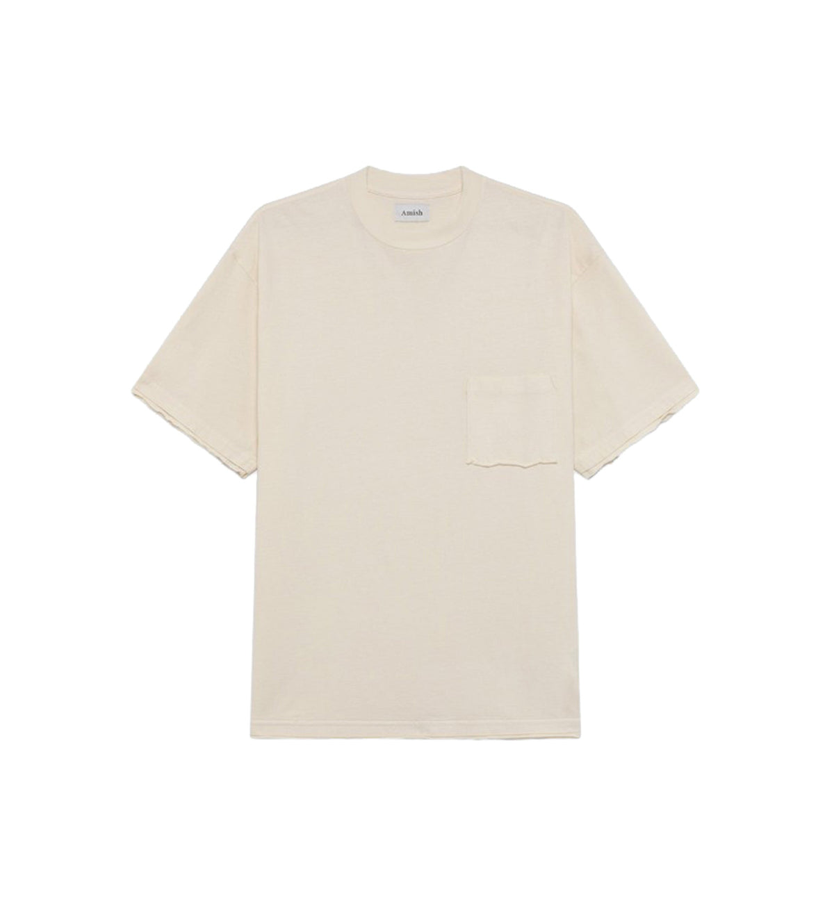 Amish T-Shirt Pocket Logo Dyed