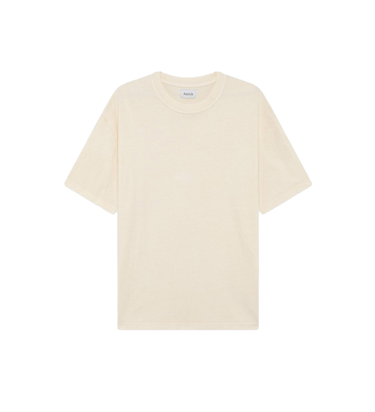 Amish T-Shirt Micro Logo Jersey Dyed