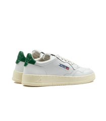 Autry Medalist Low Leat White Green Uomo