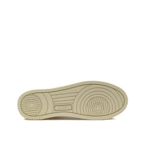 Autry Medalist Low Pelle Suede Bianca Beige Uomo