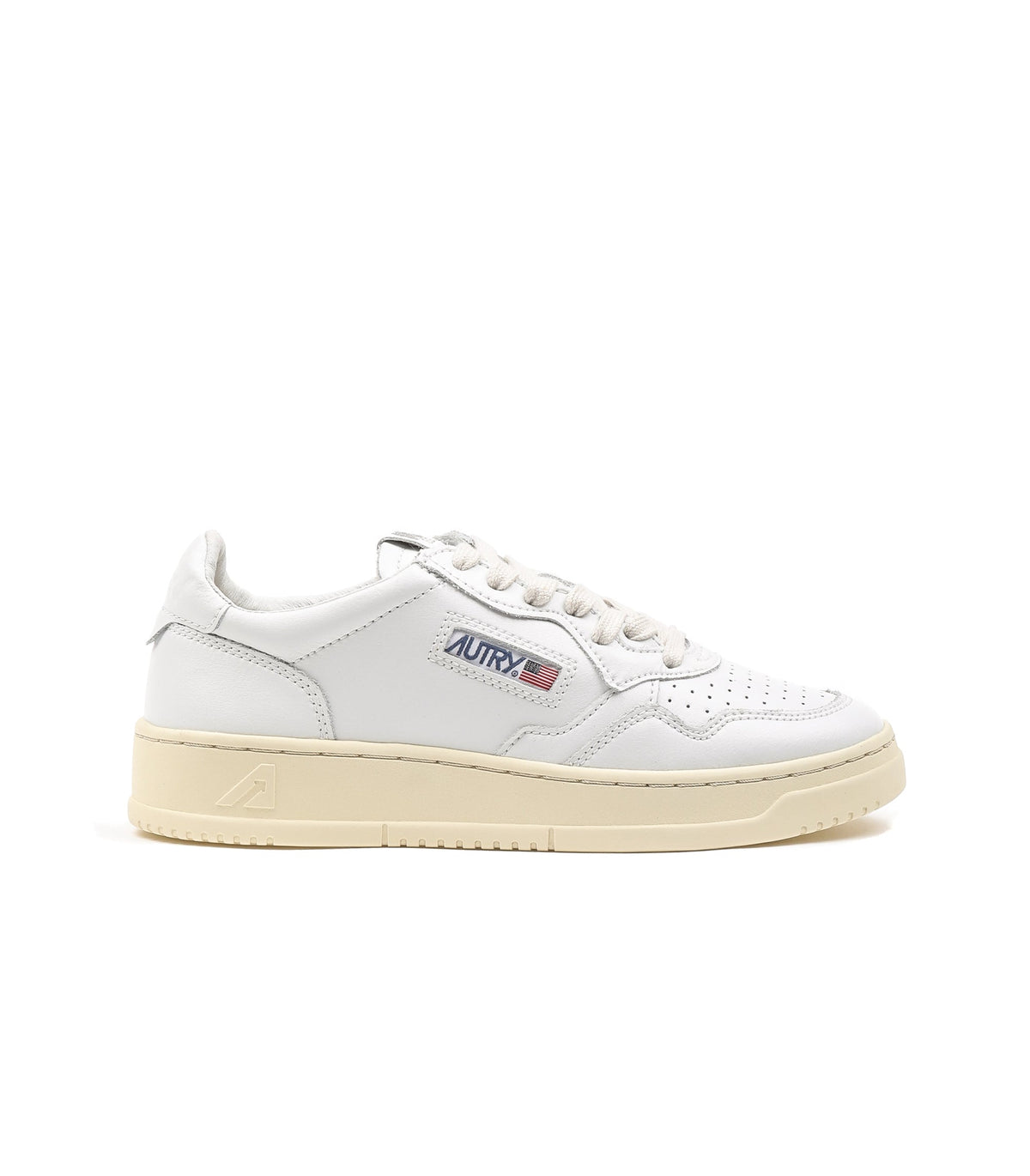 Autry Medalist Low Leat White Donna