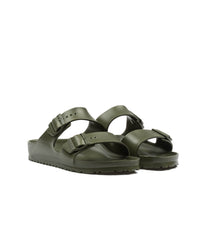 Birkenstock Arizona Eva Khaki In Gomma