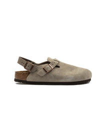 Birkenstock Tokio Taupe Suede Leather