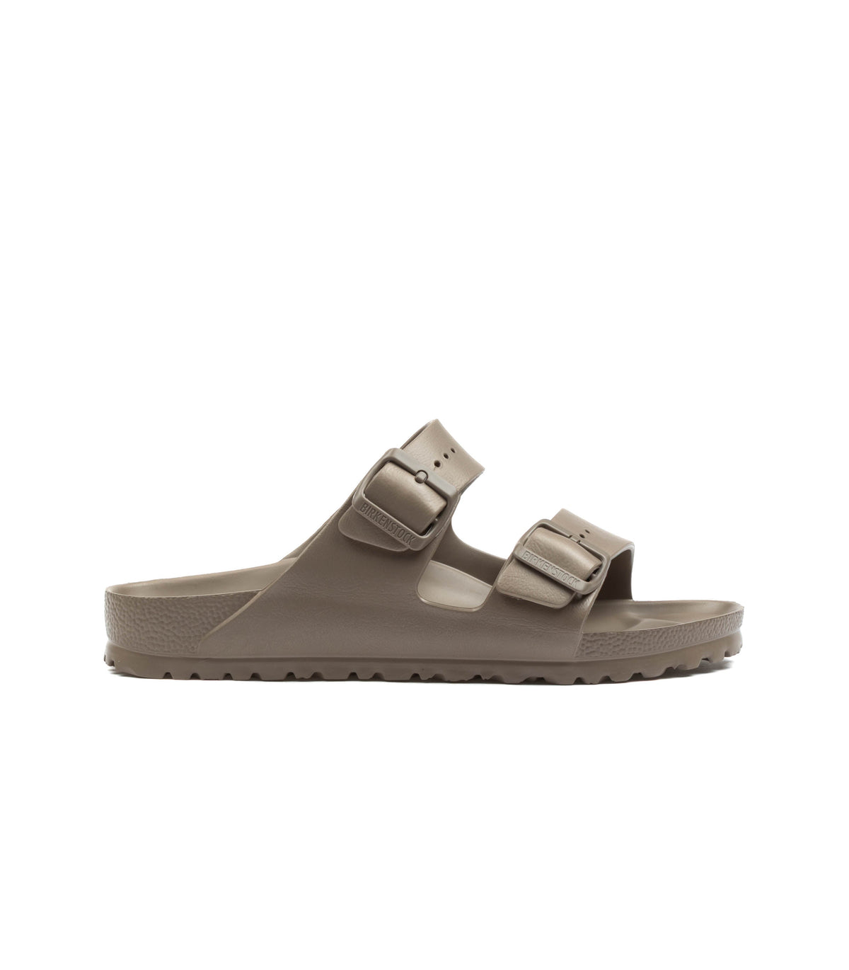 Birkenstock Arizona Eva Grey Taupe In Gomma Narrow Fit
