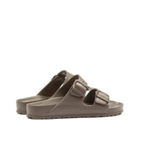 Birkenstock Arizona Eva Grey Taupe In Gomma Narrow Fit