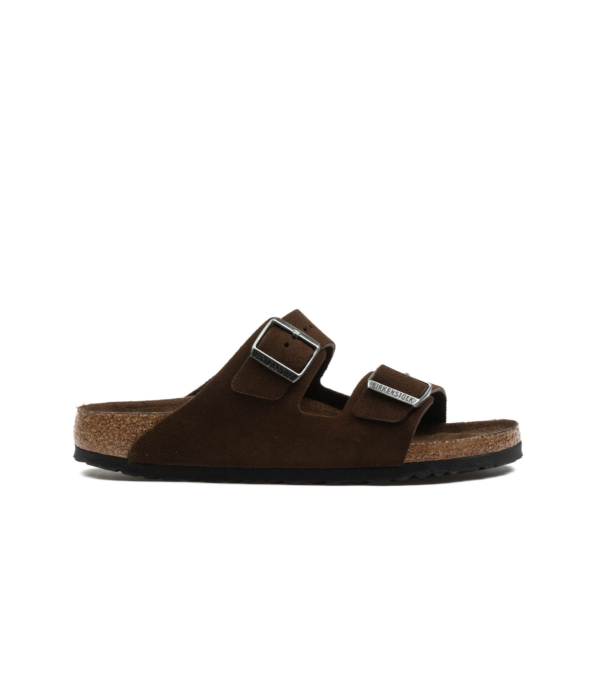 Birkenstock Arizona Sfb Carafe Tonal Suede Leather Suola Morbida Narrow Fit