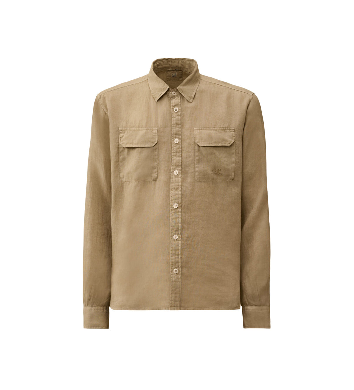 C.P. Company Shirts Long Sleeve Linen